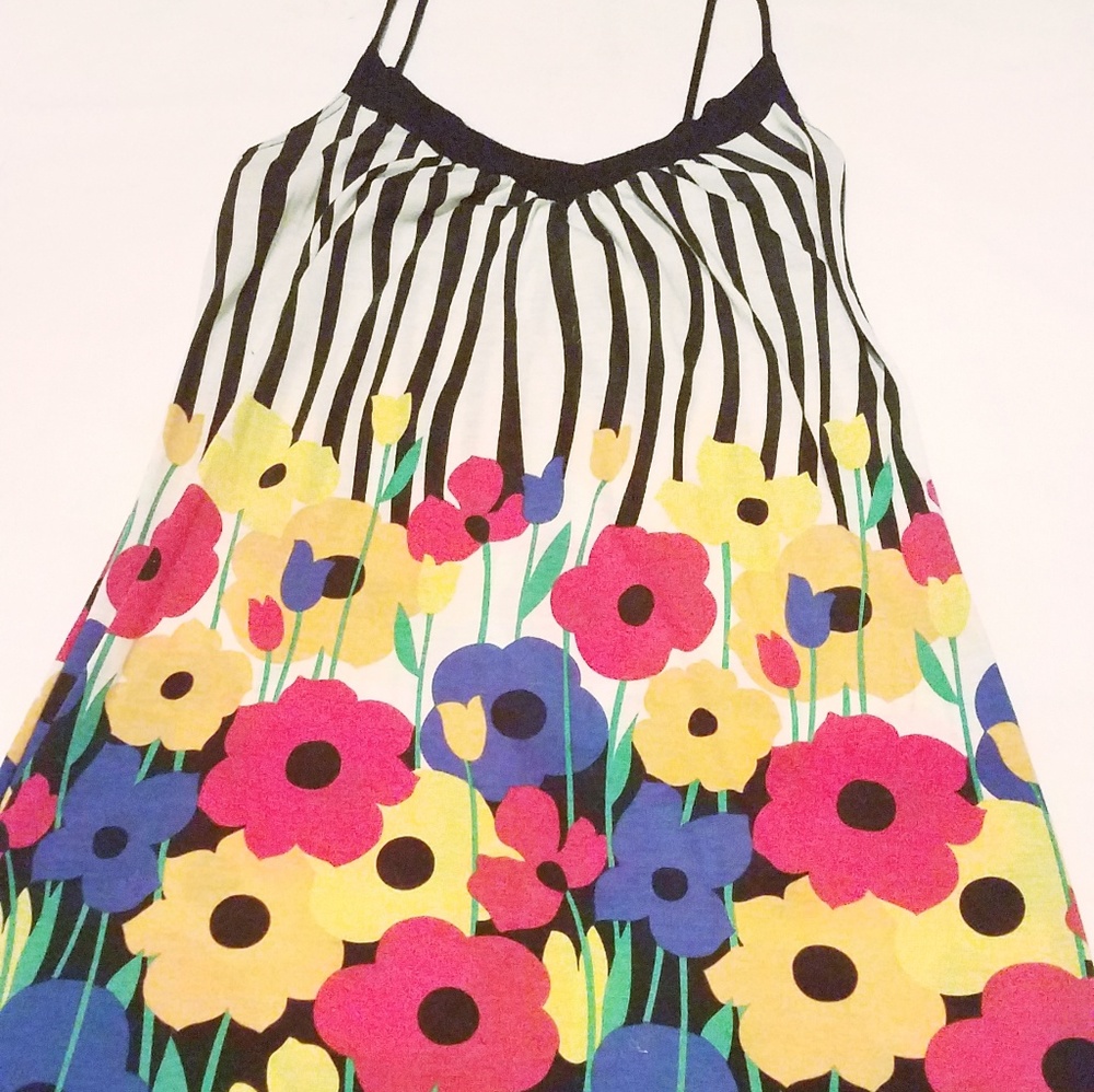 Cotton Spaghetti Strap Dress